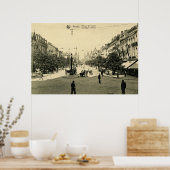Poster Anvers 1900 Anvers De Keyser Avenue Anvers (Cuisine)