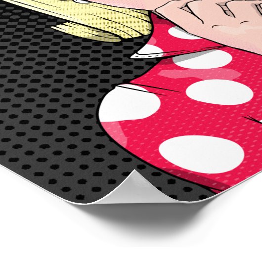 Poster Anxiété Stress pop art (Coin)