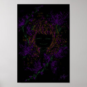 Poster Anya Forger (version sombre)