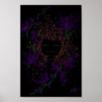 Poster Anya Forger (version sombre)