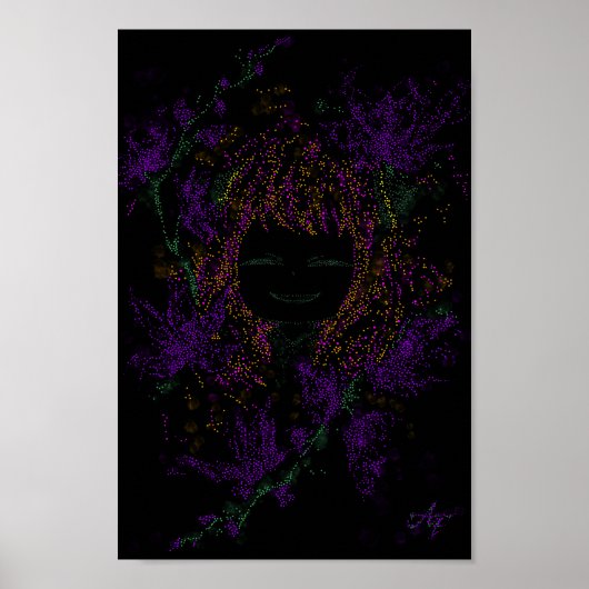 Poster Anya Forger (version sombre) (Devant)