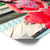 Poster Ao Dai Viêt Nam traditionnel (Coin)