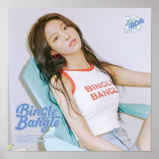 Poster AOA Seolhyun (Devant)