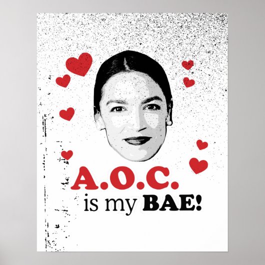 Poster AOC est mon BAE (Devant)