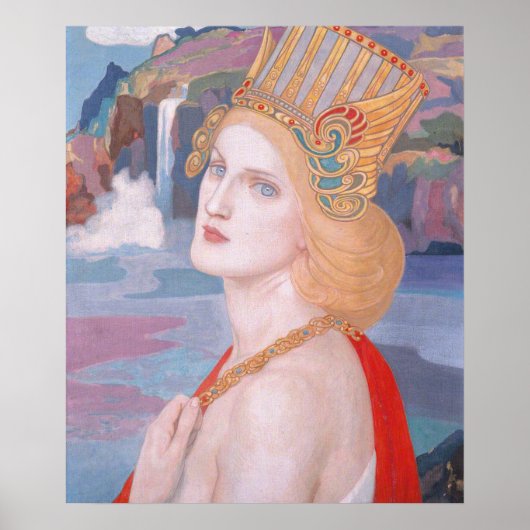 Poster Aoife, v. 1914 par John Duncan (Devant)