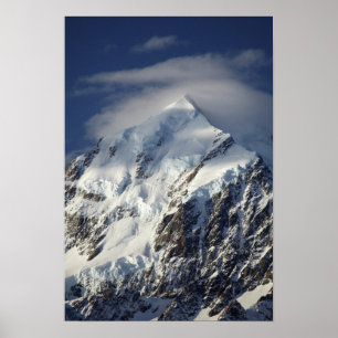 Poster Aoraki mont Cook, Mackenzie Country, Sud