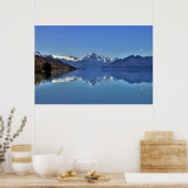 Poster Aoraki on Lake Pukaki (Cuisine)