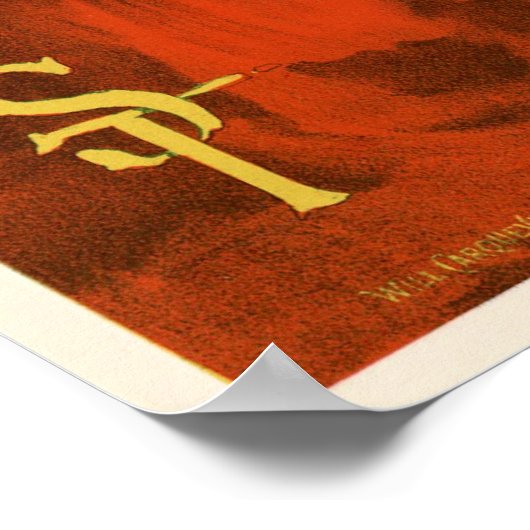 Poster Août de Lippincott (Coin)