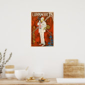 Poster Août de Lippincott (Cuisine)