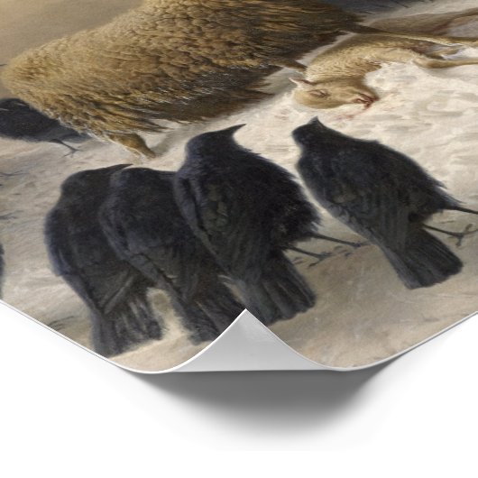 Poster Août Friedrich Schenck - Anguish (Coin)