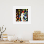 Poster août Macke. "Couple in the Woods" Imprimer (Cuisine)