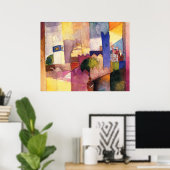 Poster Août Macke - Kairouan (III) 1914 Aquarelle (Bureau à domicile)