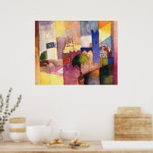 Poster Août Macke - Kairouan (III) 1914 Aquarelle (Cuisine)