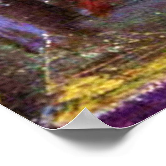 Poster Août Macke - Paysage avec vaches et un chameau (Coin)