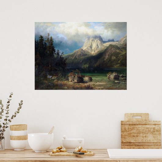 Poster Août Wilhelm Leu (Cuisine)