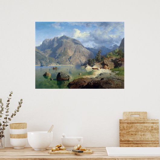 Poster août Wilhelm Leu Tarn (Cuisine)