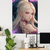 Poster *~* AP60 Déesse de l'eau Imaginaire Sirène de mer  (Bureau à domicile)