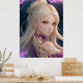 Poster *~* AP60 Déesse de l'eau Imaginaire Sirène de mer  (Cuisine)