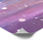 Poster *~* AP60 Parties scintillant de plage de sable de  (Coin)