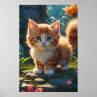 *~* AP68 2:3 Kitten Organge Tabby Cute Sweet