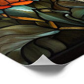 Poster *~* AP68 TIGER Tiré Verre brillant 5:4 Imaginaire (Coin)