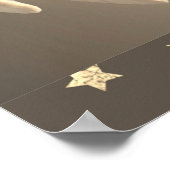 Poster **~* AP78 Ange du coeur ailes Plumes Opale (Coin)