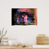 Poster *~* AP81 Arbre Artistique Ethérée Calme do-it-your (Cuisine)