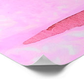 Poster *~* AP81 Arbre rose Ethérée Artistique Moderne (Coin)