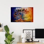 Poster *~* AP81 Parties scintillant artistique moderne Ar (Bureau à domicile)