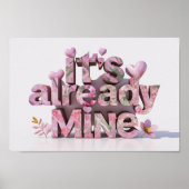 Poster *~* AP85 Droit des coeurs de la manifestation d'at (Devant)