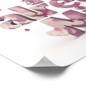 Poster *~* AP85 Manifestation cardiaque Loi d'attraction (Coin)