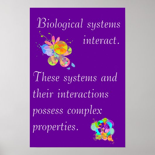 Poster AP Biologie Grande Idée 4 (Devant)