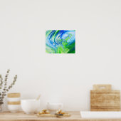Poster AP-BlueGreen-TreeRing_7551 (Cuisine)