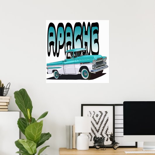 Poster Apache 1959 (Bureau à domicile)