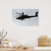 Poster Apache AH-64 (Cuisine)