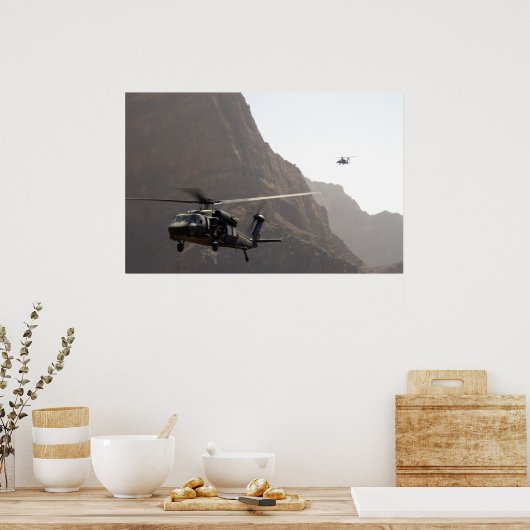Poster Apache AH-64 (Cuisine)
