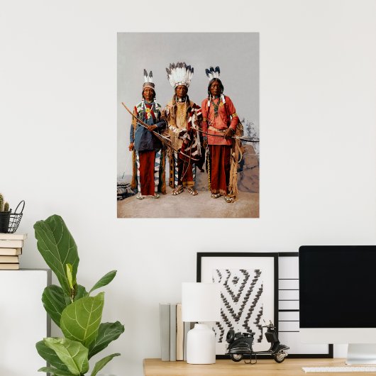 Poster Apache chiefs (Bureau à domicile)