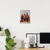 Poster Apache chiefs (Bureau à domicile)