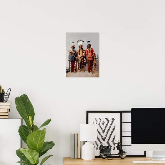 Poster Apache chiefs (Bureau à domicile)