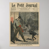 Poster Apache est une nuisance pour Paris (Devant)