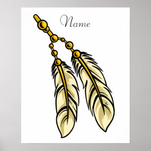 Poster Apache Feathers Thunder_Cove