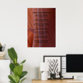 Poster Apache Mariage Bénédiction Canyon Photo 20x28 Matt (Bureau à domicile)