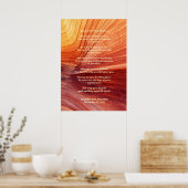 Poster Apache Mariage Bénédiction Canyon Photo 20x28 Matt (Cuisine)