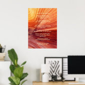 Poster Apache Mariage Bénédiction Canyon Photo 20x28 Matt (Bureau à domicile)
