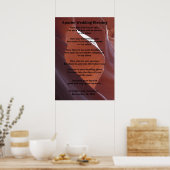 Poster Apache Mariage Bénédiction Canyon Photo 20x28 Matt (Cuisine)