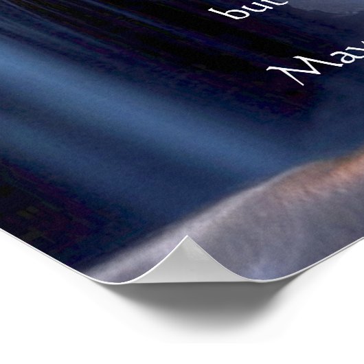 Poster Apache Mariage Blessing River Water Falls (Coin)