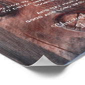 Poster Apache Wedding Blessing Rustic Red Barn (Coin)