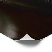 Poster Ape Mountain Gorilla Fun Face Black Outdoor Art (Coin)