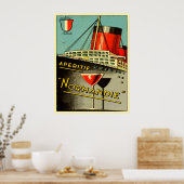 Poster apéritif normande (Cuisine)