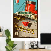Poster Apéritif NORMANDIE (Bureau à domicile)